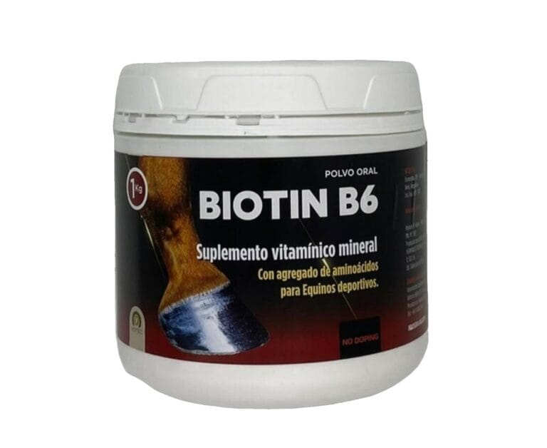 Biotin B6 – Suplemento vitamínico mineral para equinos deportivos